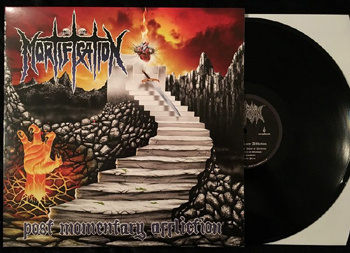 MORTIFICATION post momentary afflication death metal with industrial influences