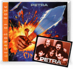 Petra - On Fire skön Melodisk Hårdrock med gitarrsolon, medryckande melodihakar och refränger samt upplyftande texter direkt från Bibeln. Producerat av John & Dino Elefante.