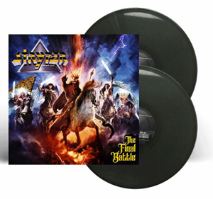 stryper the final battle melodiska metal av högsta klass på svart, röd eller gul marmor vinyl