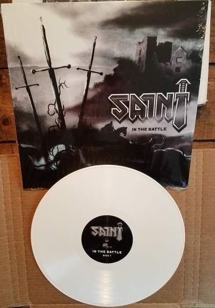 saint in the battle on white vinyl!