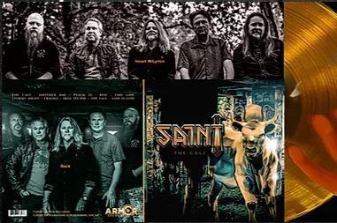 saint the calf orange/gold lp great true heavy metal for fans of judas priest