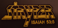 stryper tygmärke